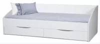 Кровать Фея - 3 одинарная симметричная (900х2000) белая