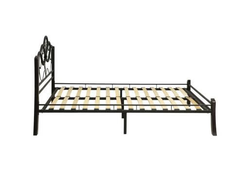 Кровать двухместная 42.50 "Антея" (ш.1600) (металл черный)