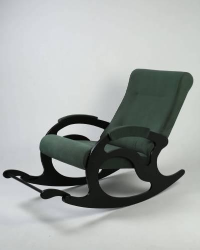 Кресло-качалка ТИРОЛЬ ткань амиго Зеленый (грин)
